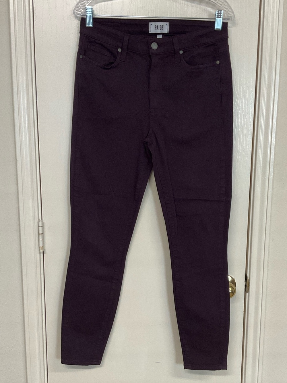 PAIGE Skinny High-Rise Jeans
